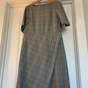 Banana Republic plaid dress
